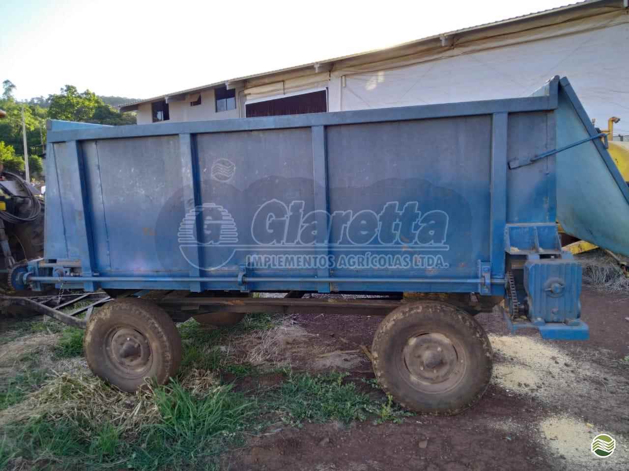 IMPLEMENTOS AGRICOLAS CARRETA AGRÍCOLA CARRETA TRANSBORDO Giaretta Implementos Agrícolas GETULIO VARGAS RIO GRANDE DO SUL RS